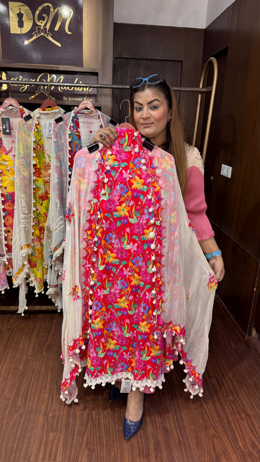 Navira (Pompom Unstitch Suit)