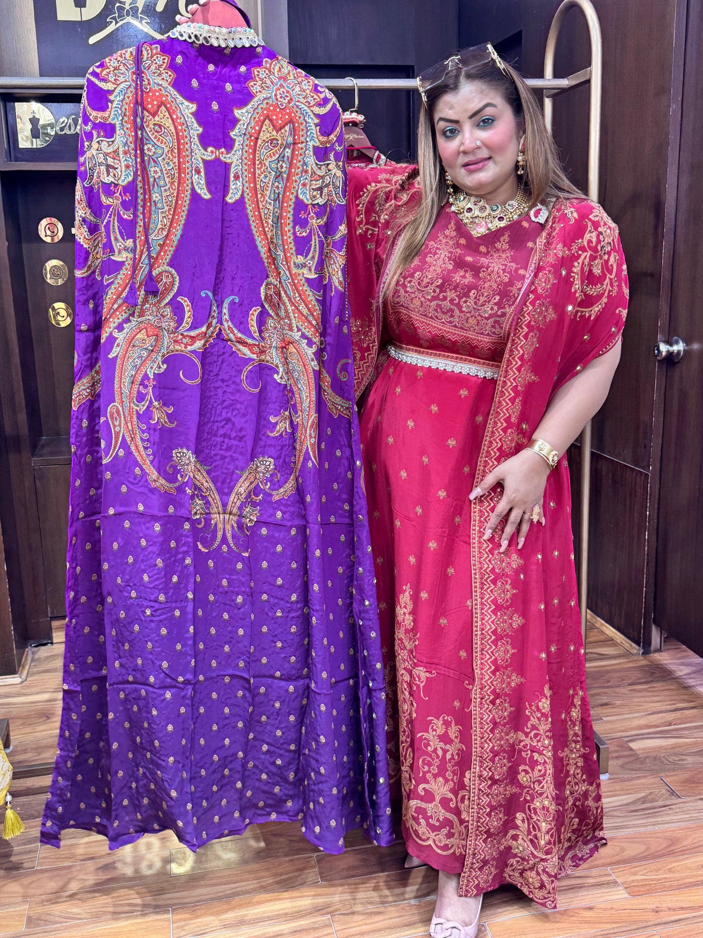 Crystal Pure Crepe (Anarkali)