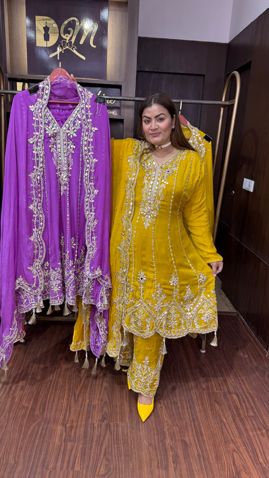 Zyvara (Chinnon Crepe Anarkali)
