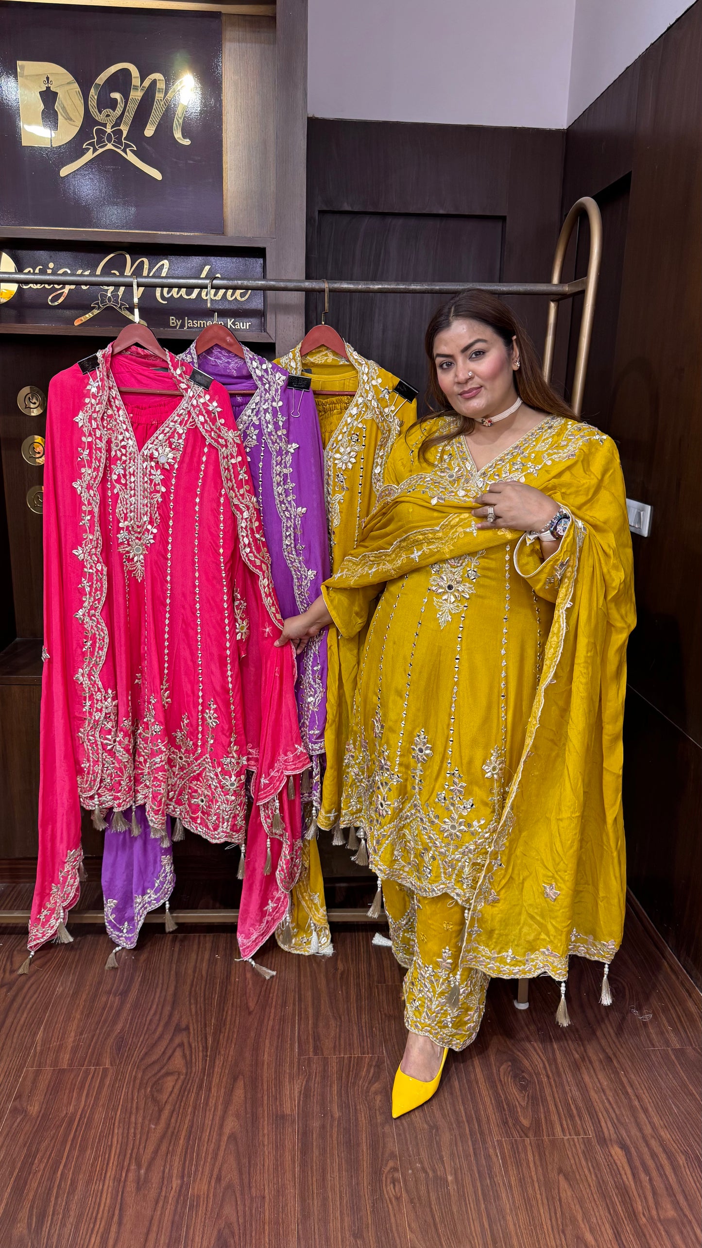 Zyvara (Chinnon Crepe Anarkali)