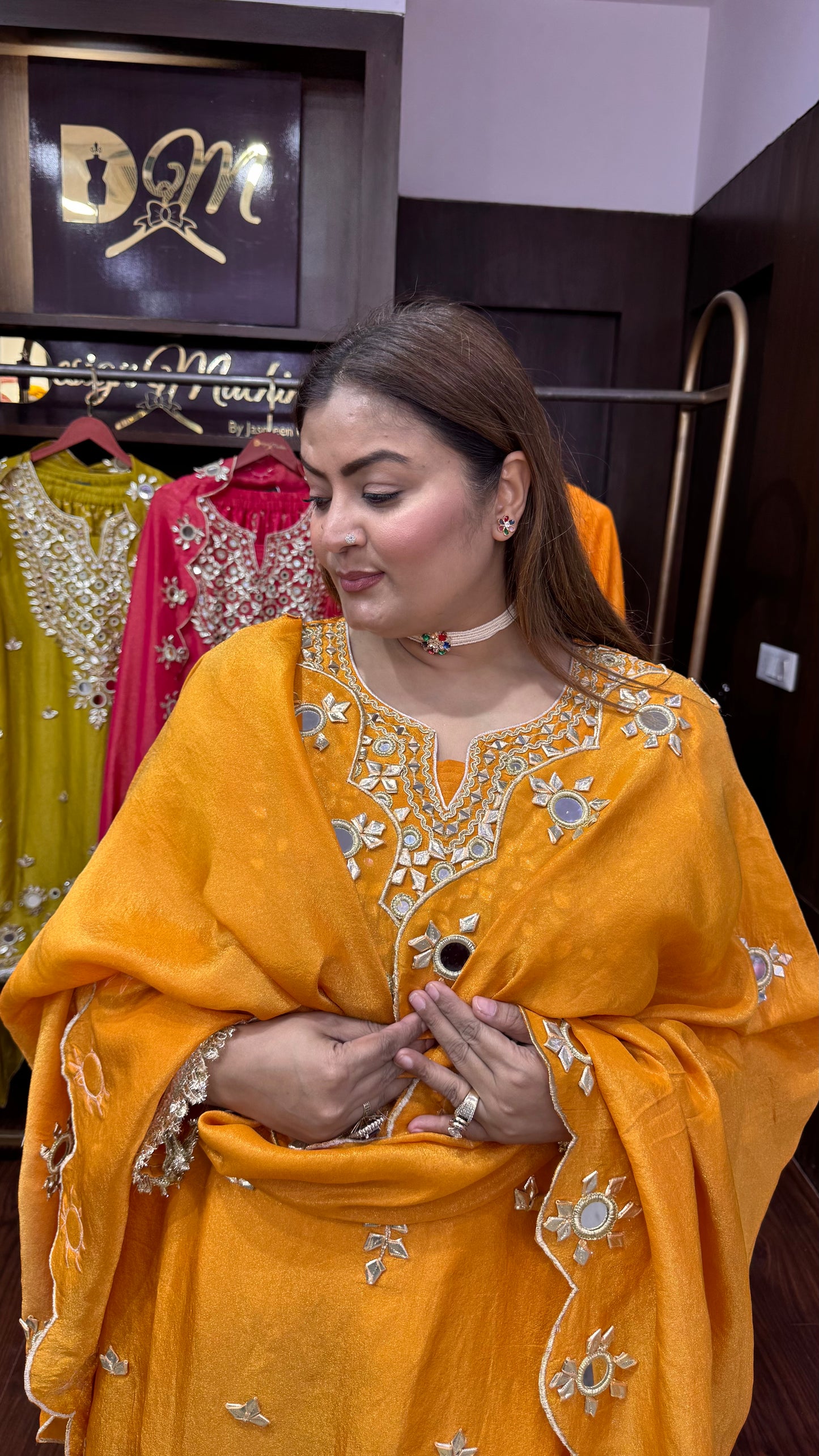Zoreviah (Glass Tissue Sharara Suit)