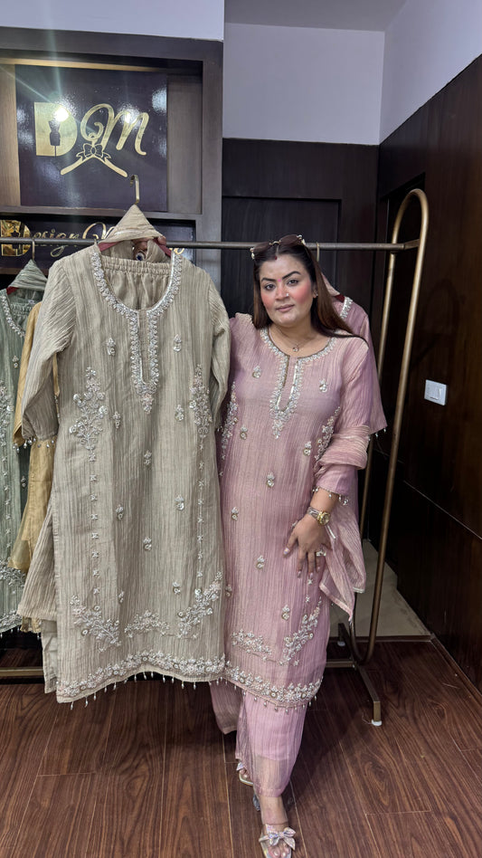 Beautiful Crush Tissue Suit