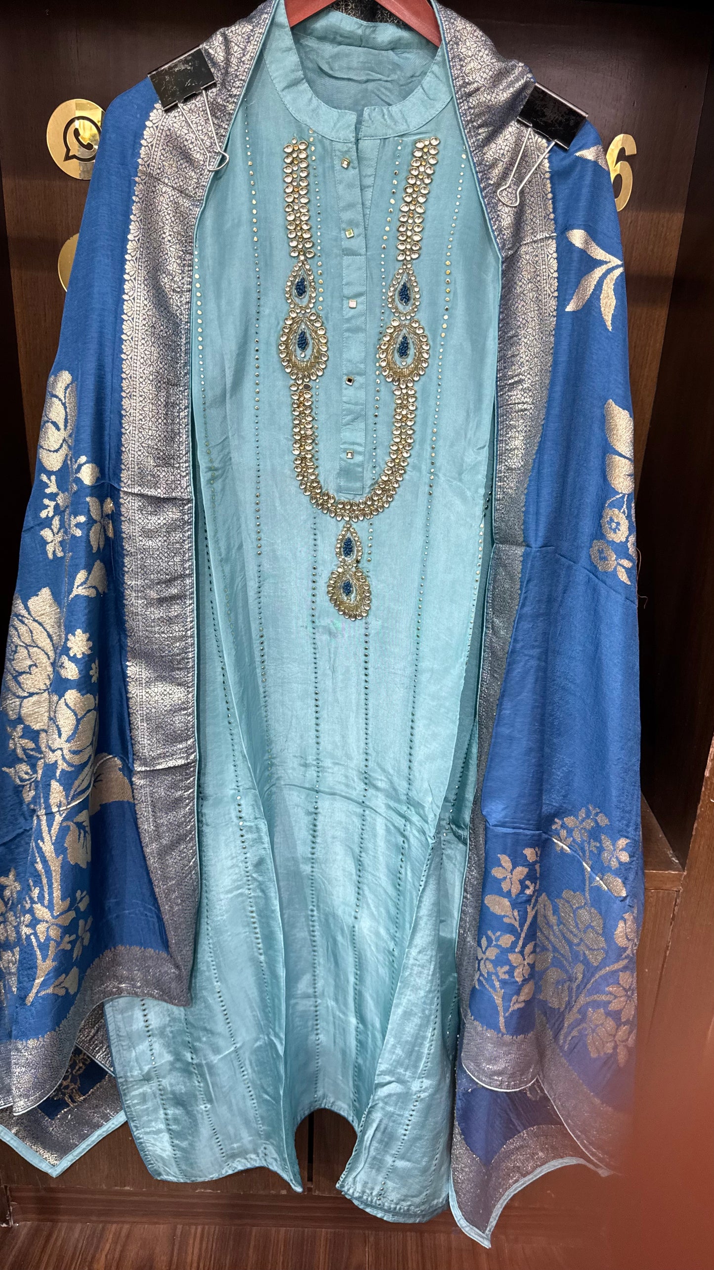 Zevaya (Cotton Silk Unstitch Suit)