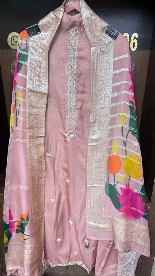 Rida Organza Tissue (Unstitch Suit)