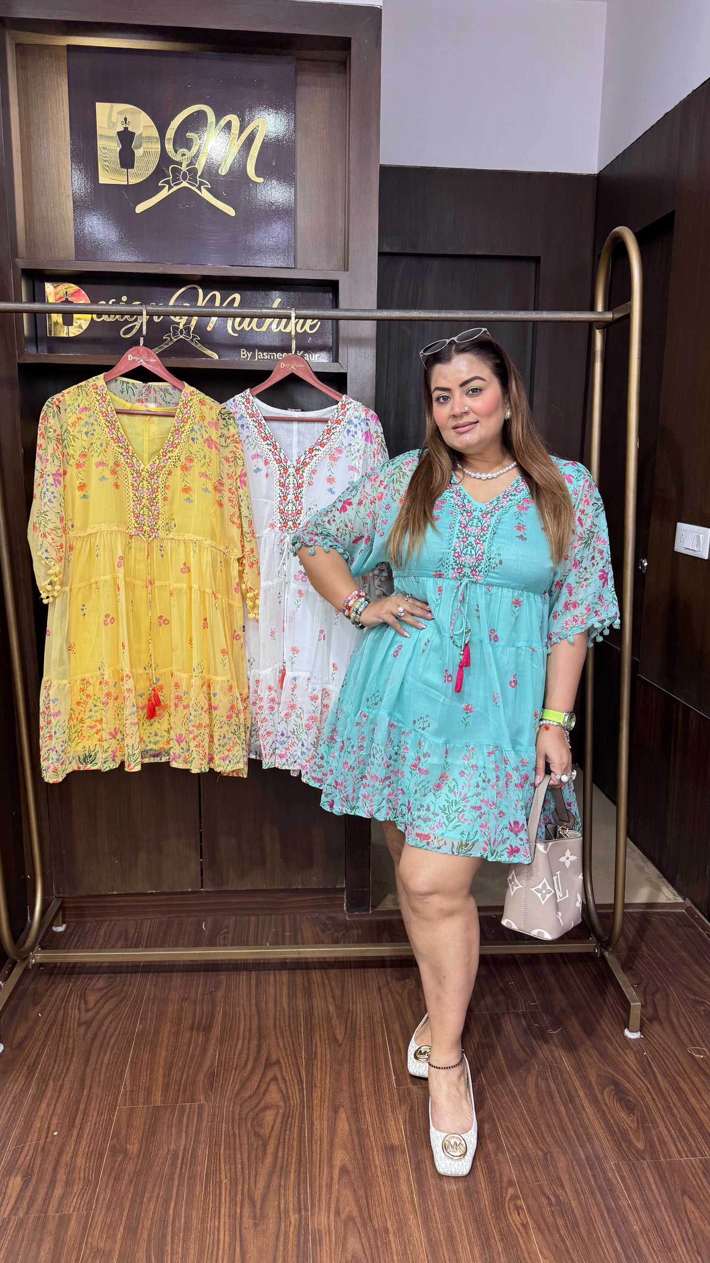 Elira Chiffon Dress