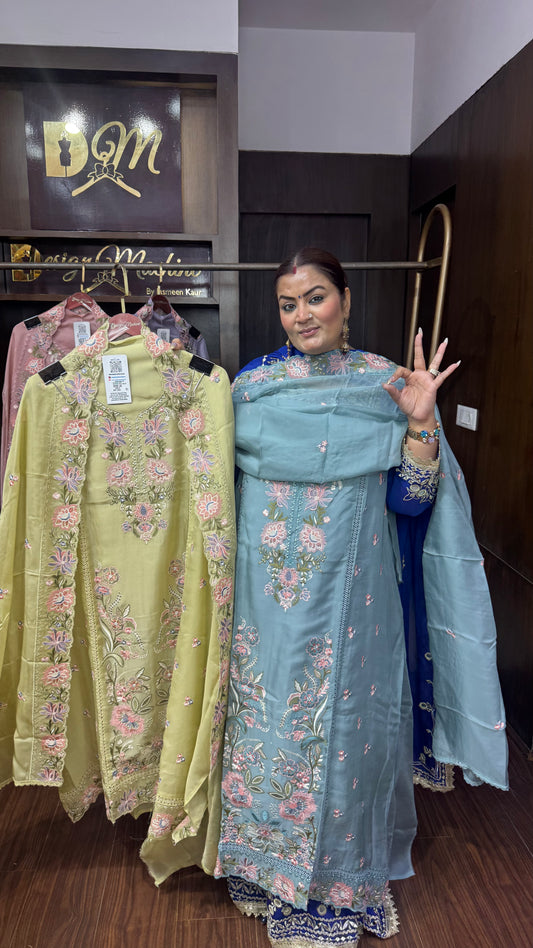 Suhani (Cotton Unstitch Suit)