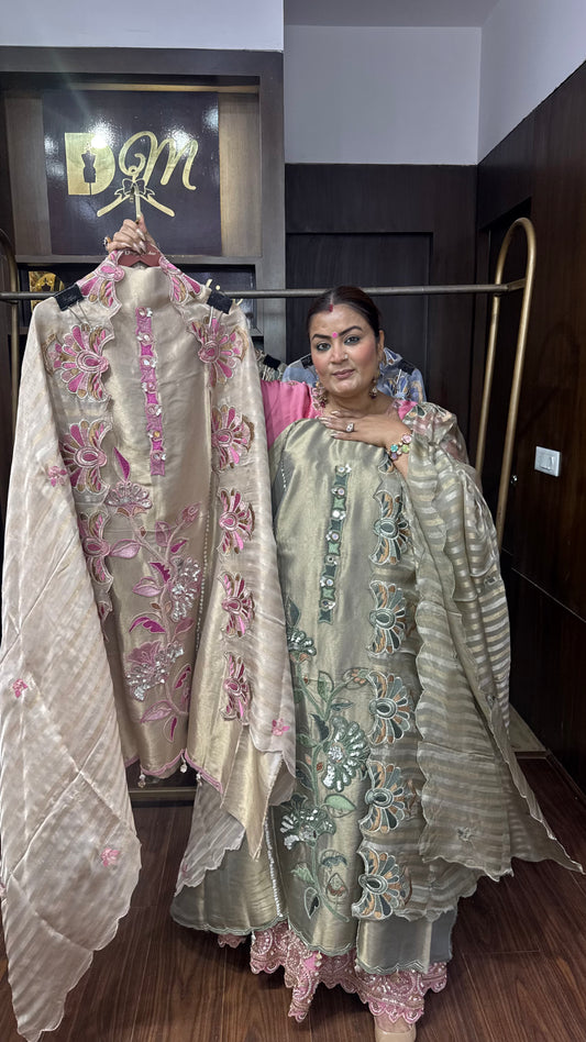 Rida (Pure Ziraf Unstitch Suit)