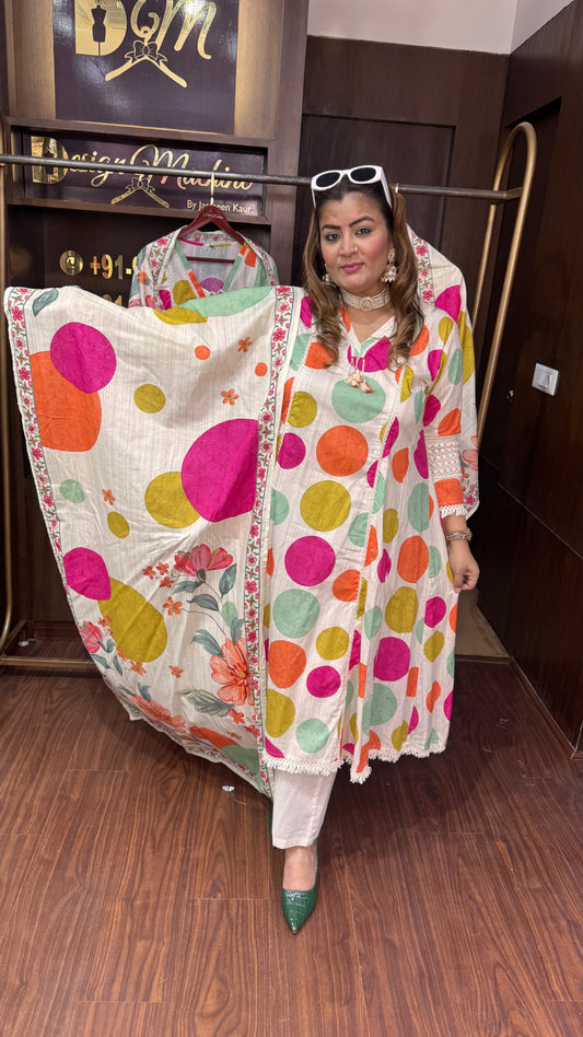 Arelune (Cotton Anarkali)