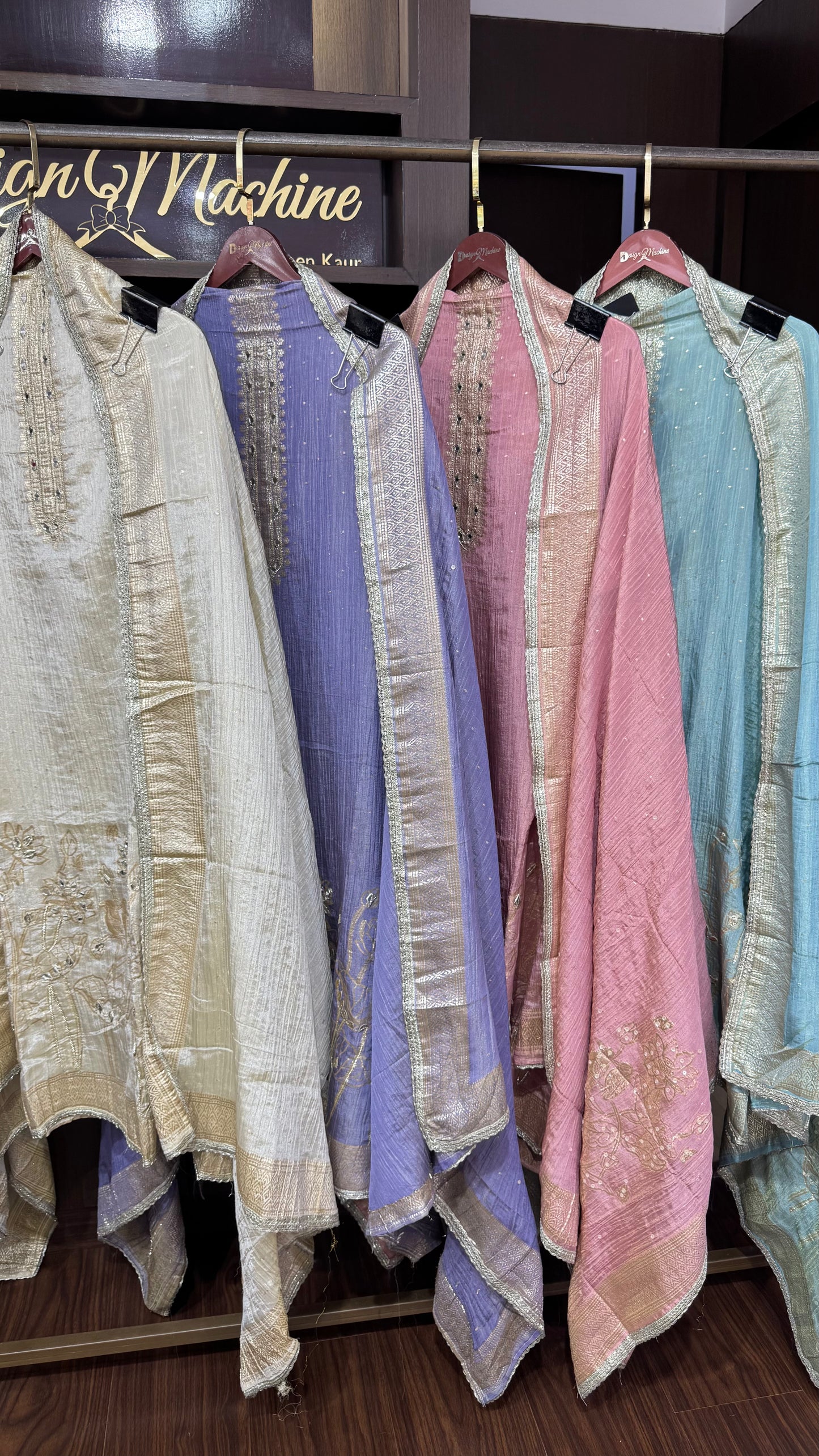 Crush Fabric (Unstitch Suit)