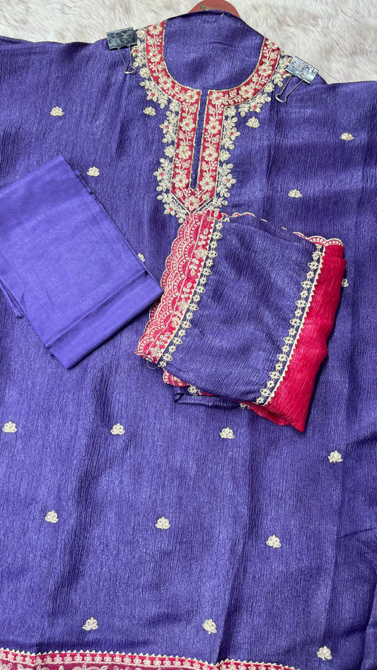 Trisha (Crush Tissue Unstitch Suit)