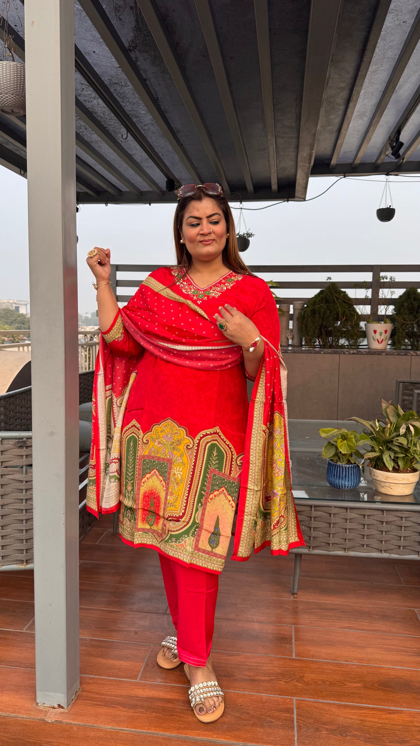Meher Pure Crepe (Suit)