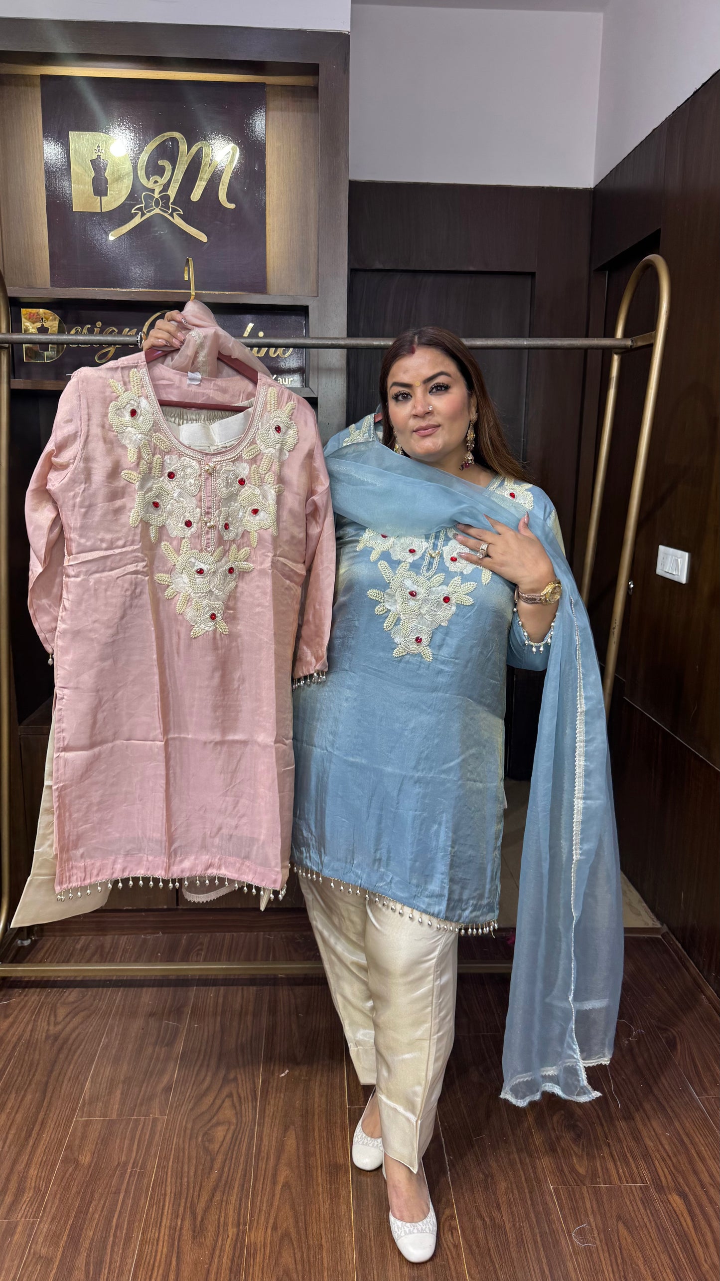 Aayat Glass Tissue Suit