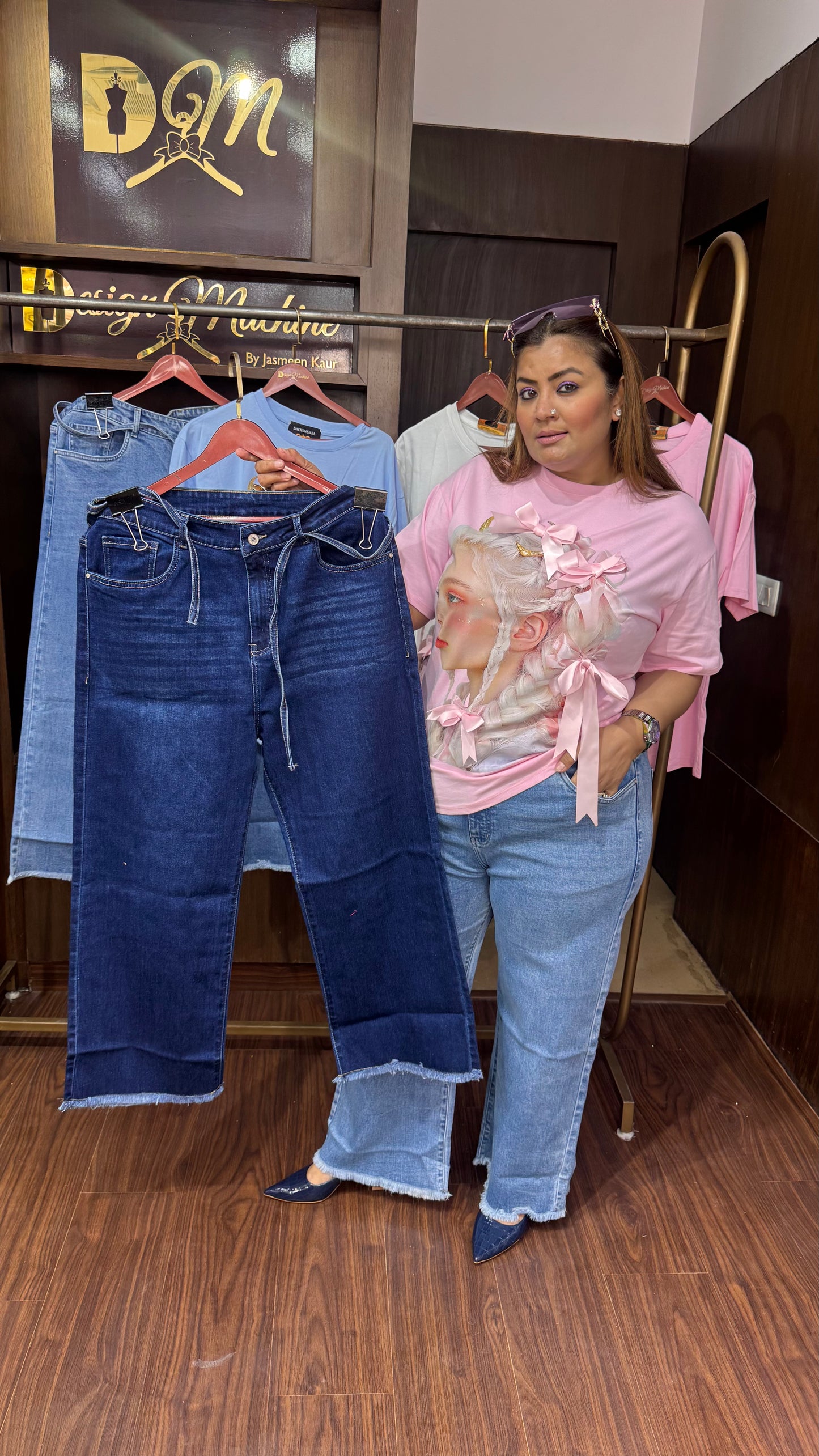 Inaaya (Denim Pant)