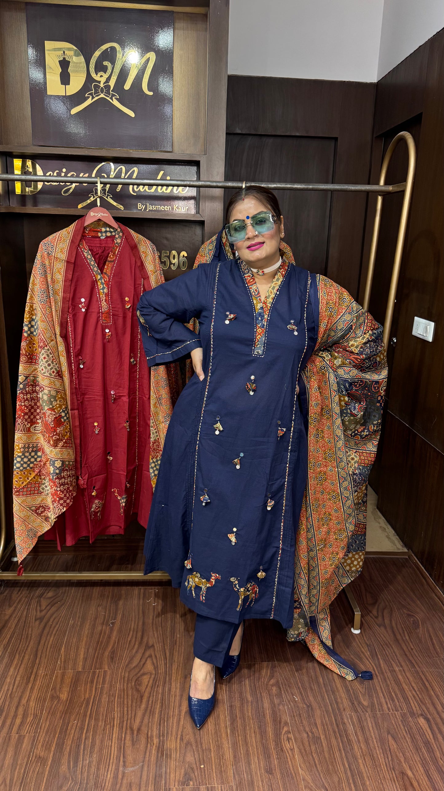 Alina (Cotton Anarkali)