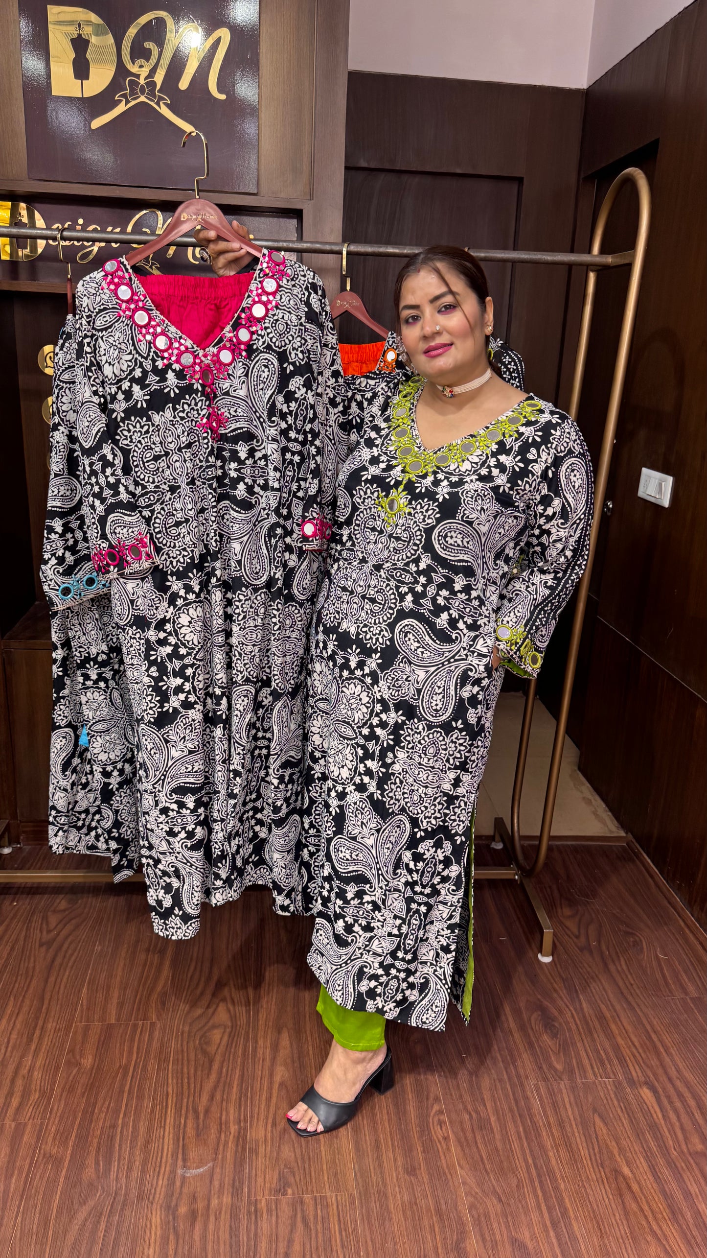 Saira (Masleen Cotton Suit)