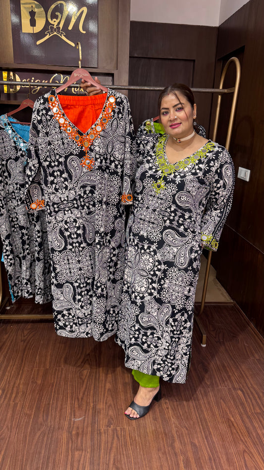 Saira (Masleen Cotton Suit)