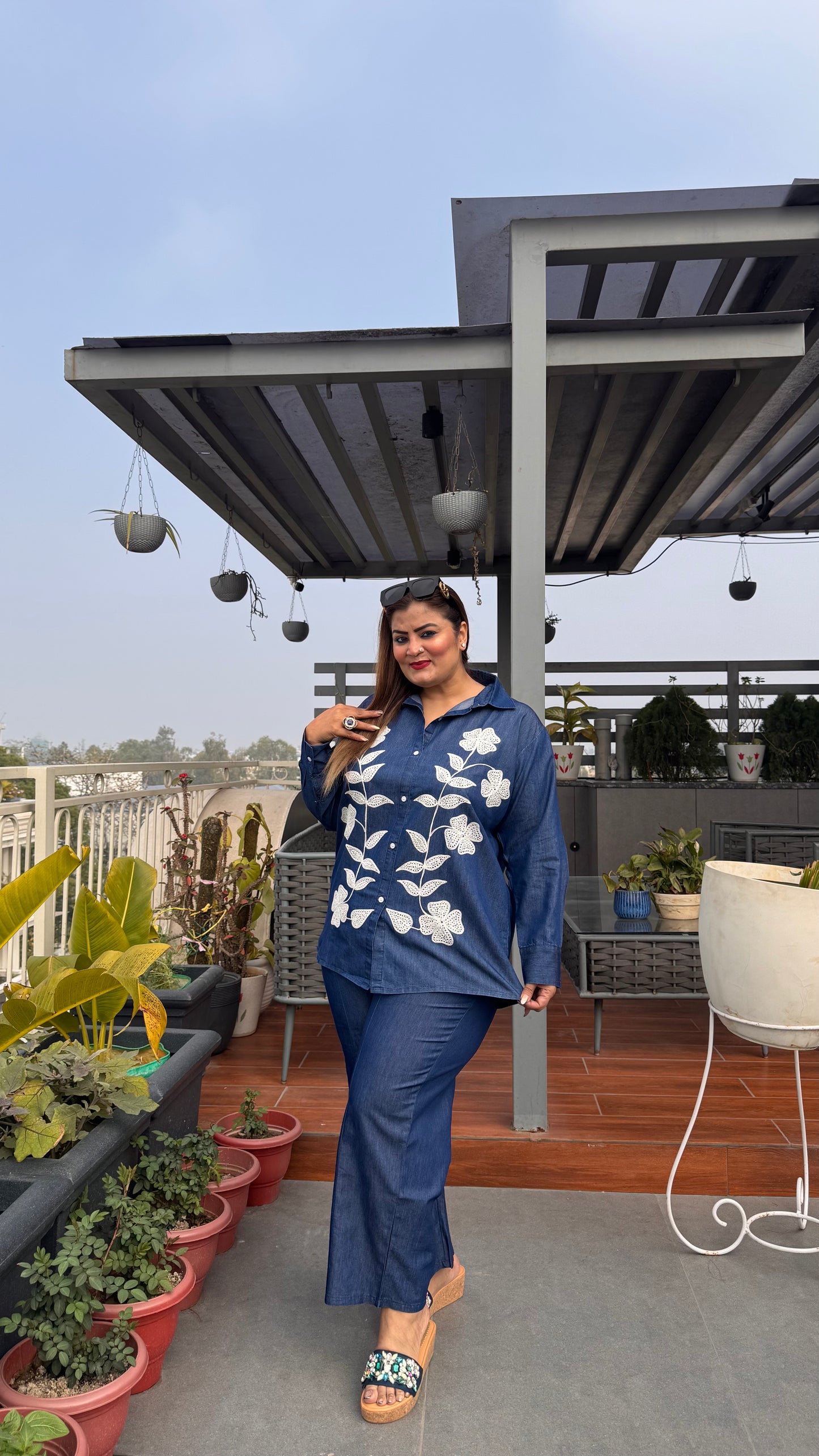 Sky Indigo Cordset