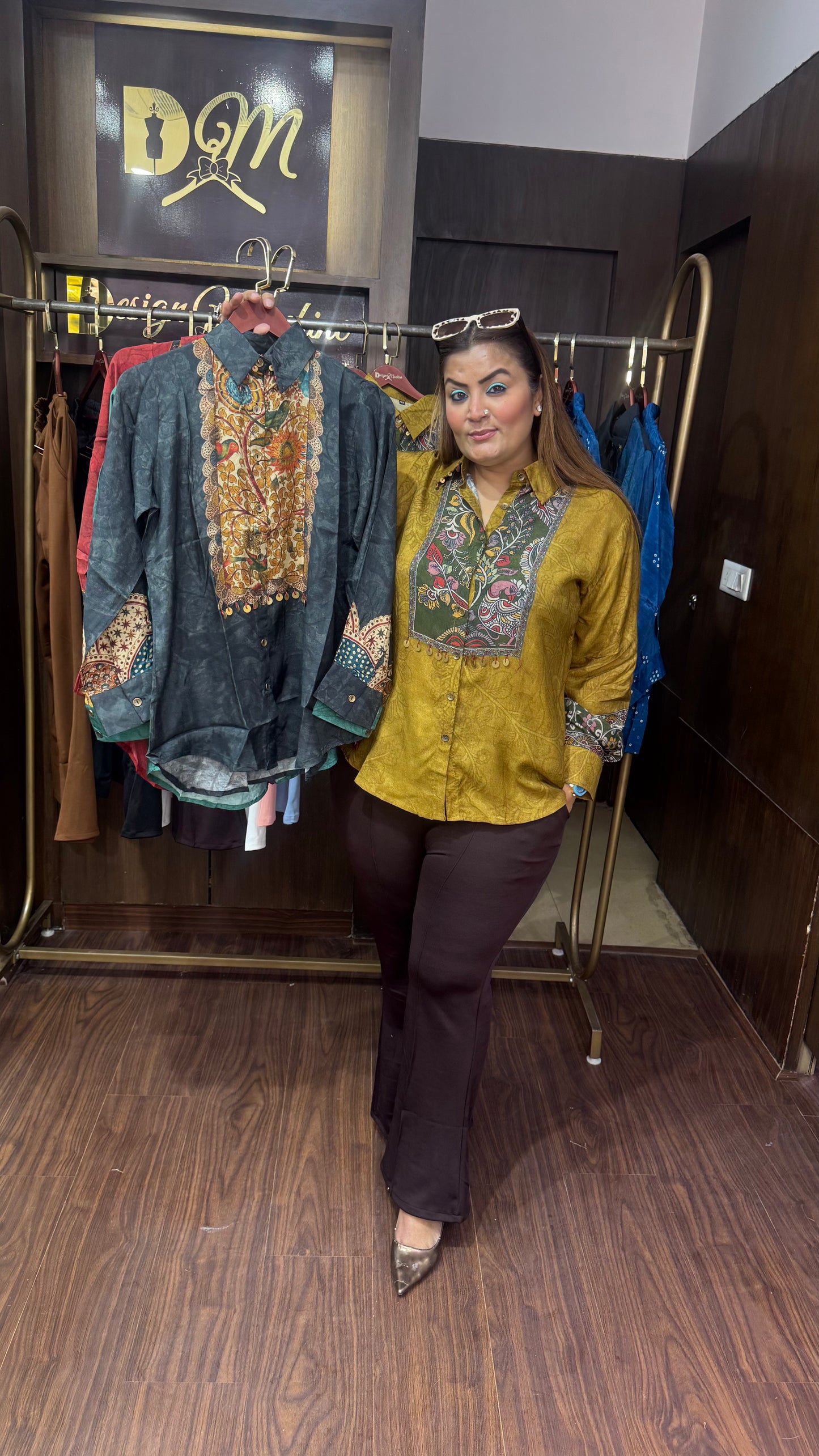Zinia (Masleen Cotton Shirt)