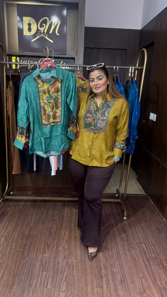 Zinia (Masleen Cotton Shirt)