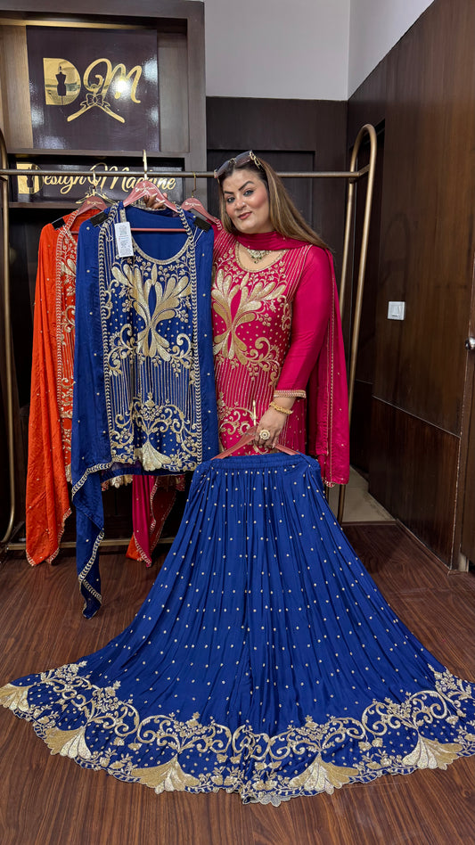 Zaynika (Sharara Suit)