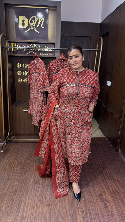 Tara (Masleen Cotton Suit)