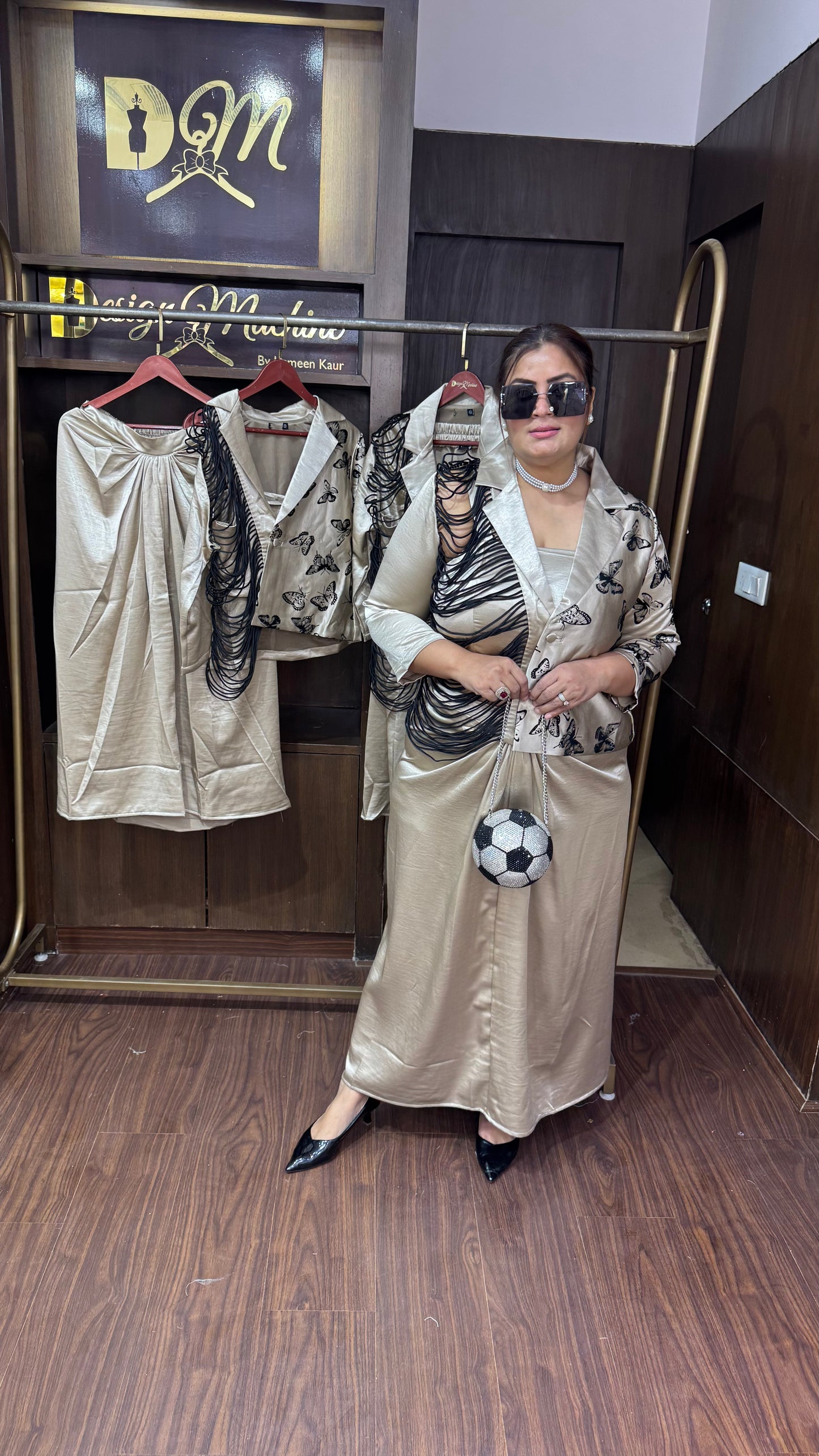 Lyra ( Imported Fabric 3 Piece Indo Western)