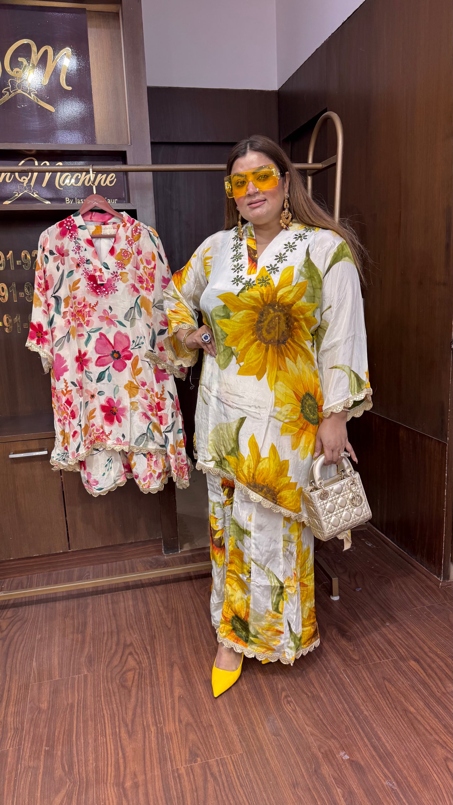 Shahi Crepe Co-ord