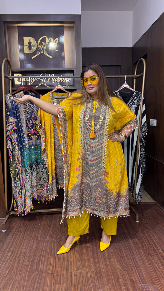 Oveliya Pure Crepe (Kaftan)