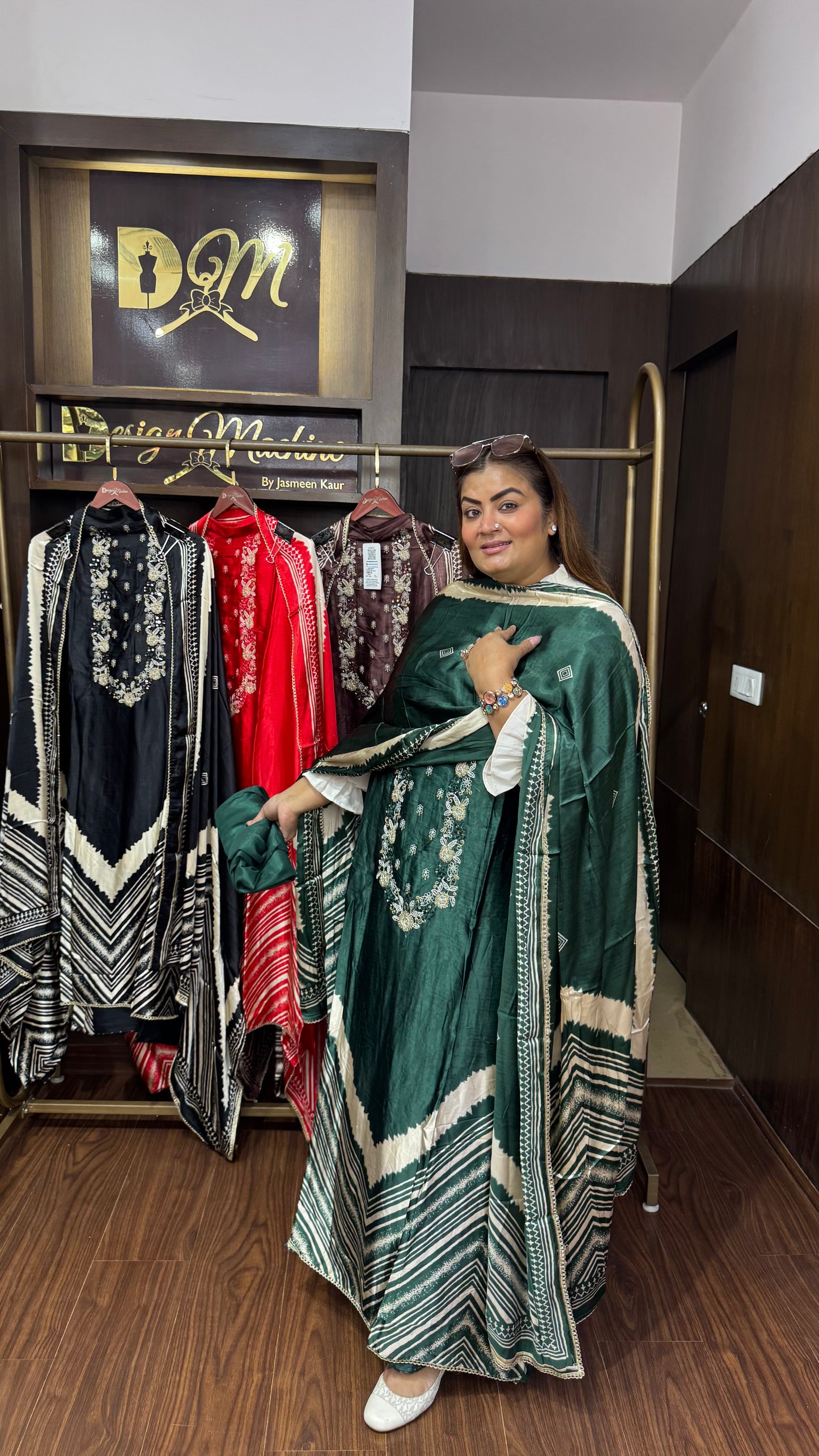 Irica Gajji Silk Fabric (Unstitch Suit)