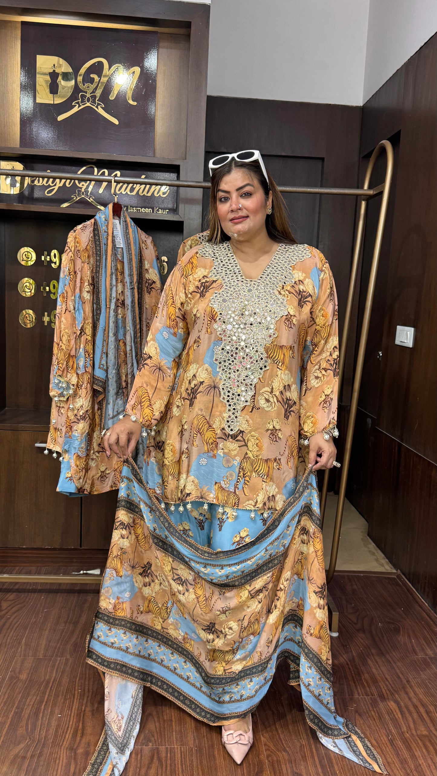 Eloria Luxe Crepe Suit