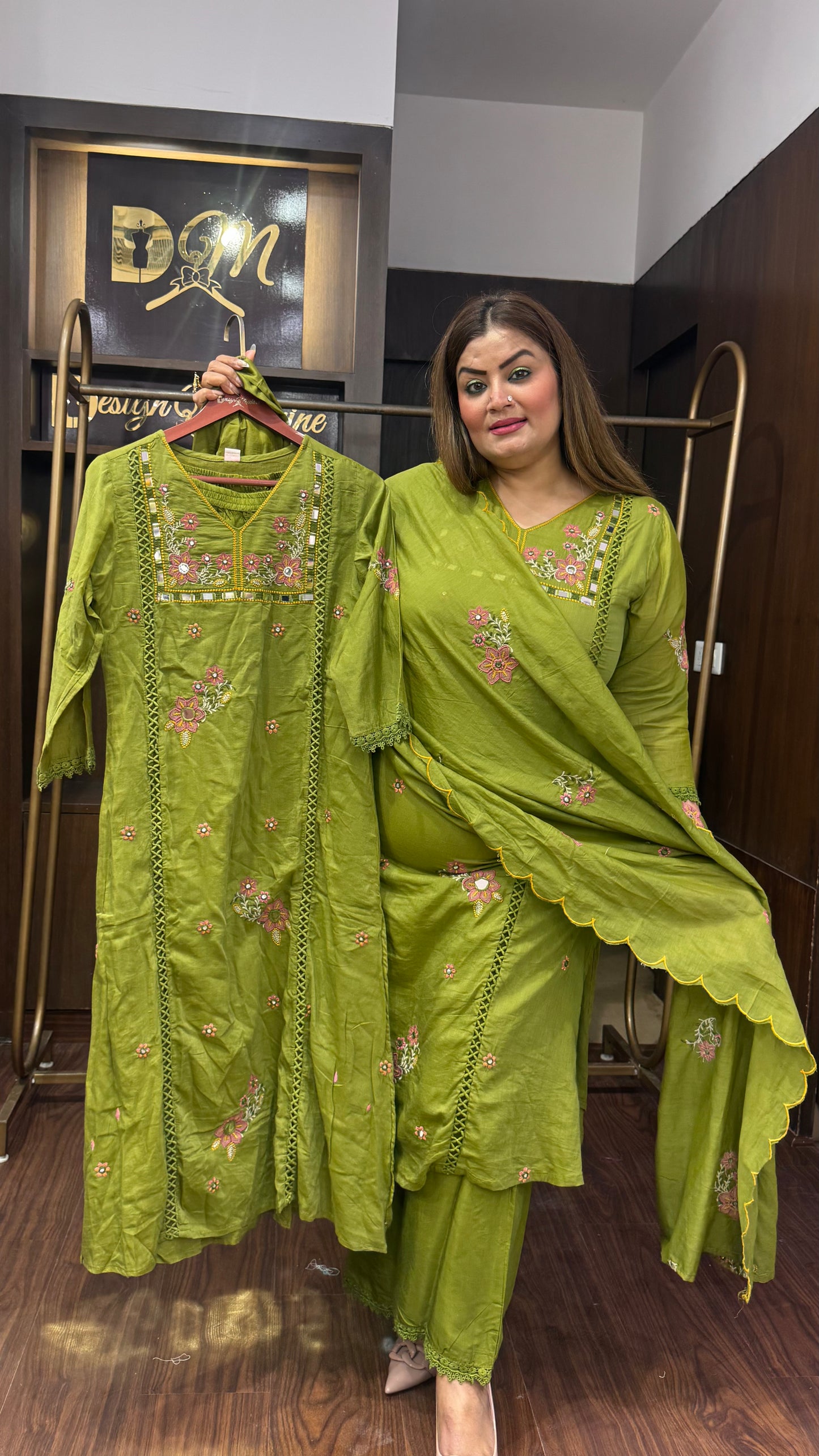 Soft Aura Cotton Suit