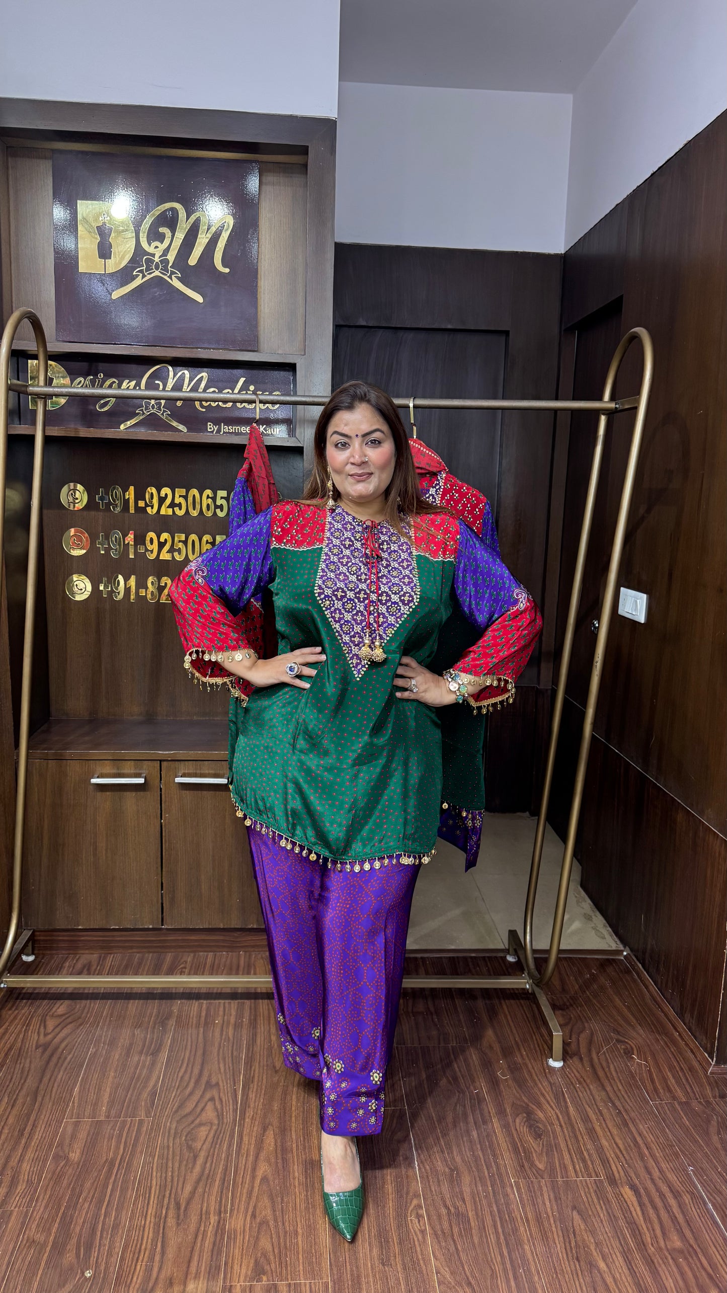 Ritika (Pure Crepe Suit)