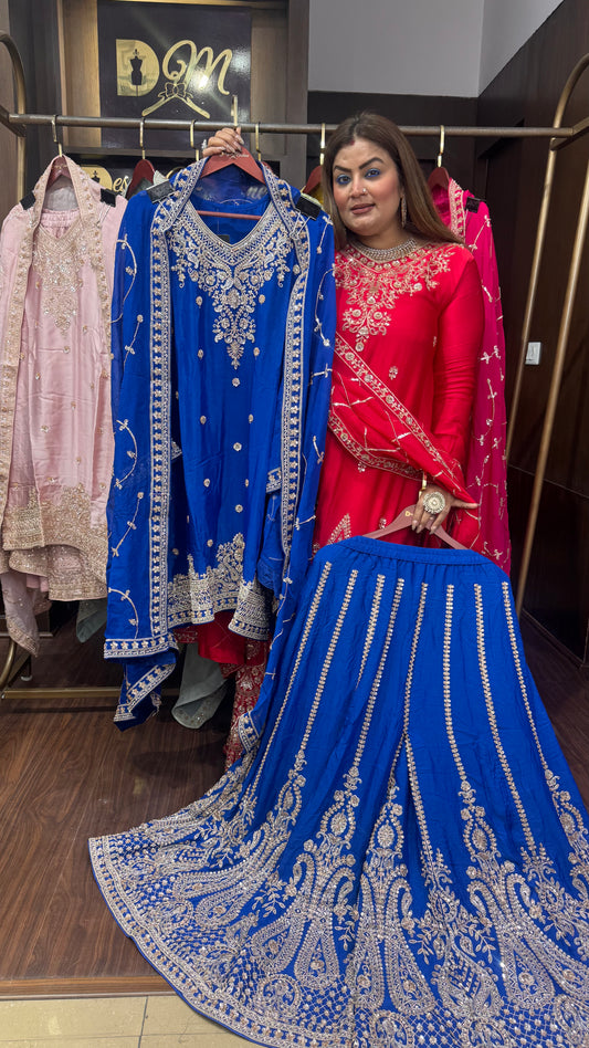 Aafreen Sharara Suit