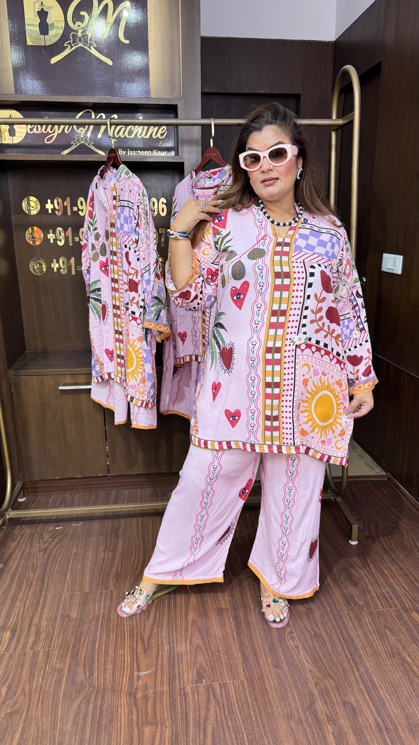 Ziyana (Masleen Cotton Cordset)
