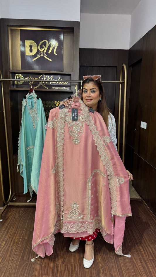 Anvi (Pure Glass Tissue Unstitch Suit)