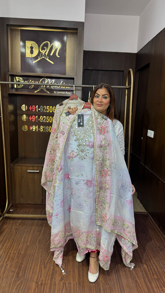 Reena (Glass Tissue Unstitch Suit)
