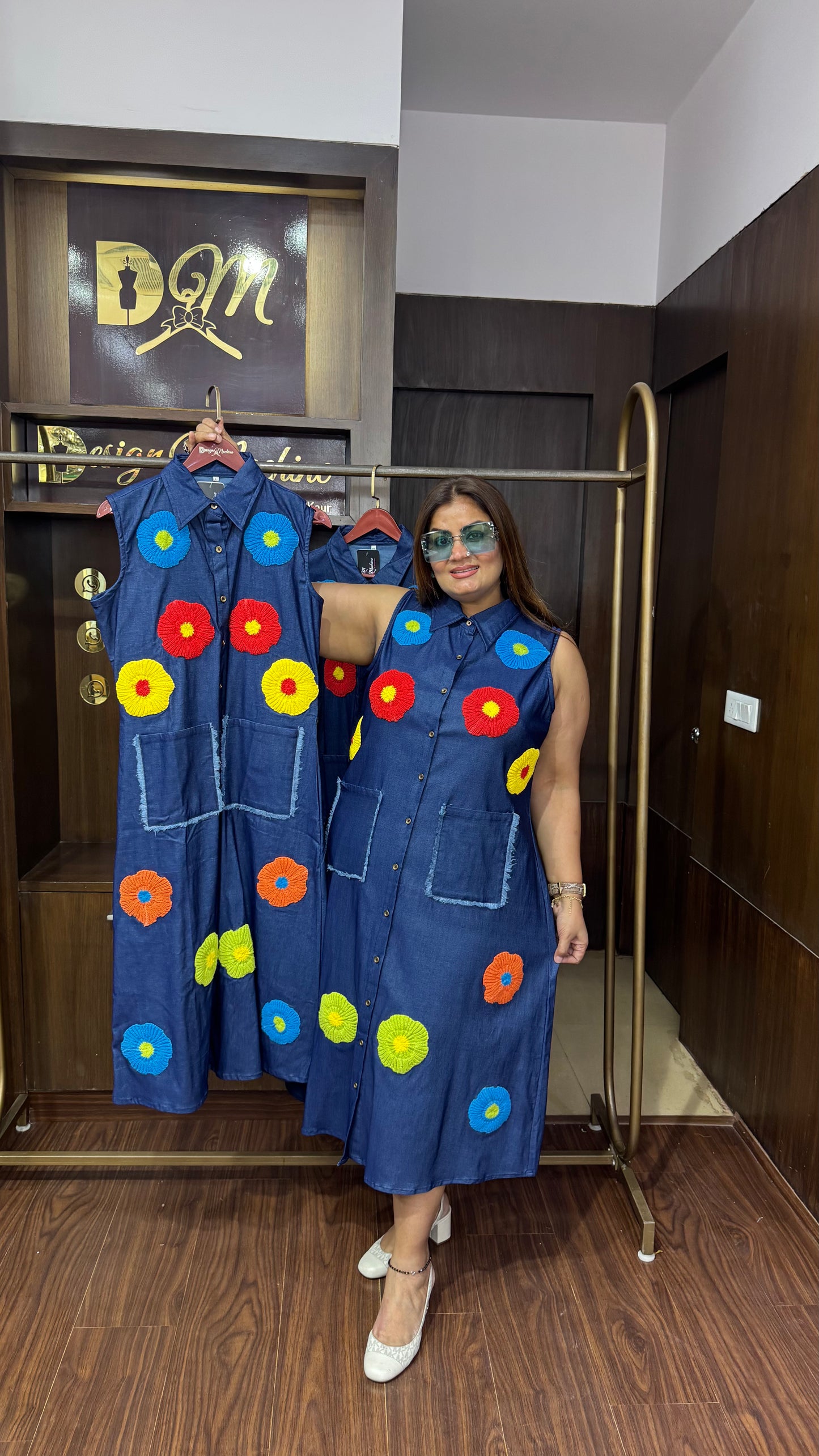 Riva (Denim Dress)
