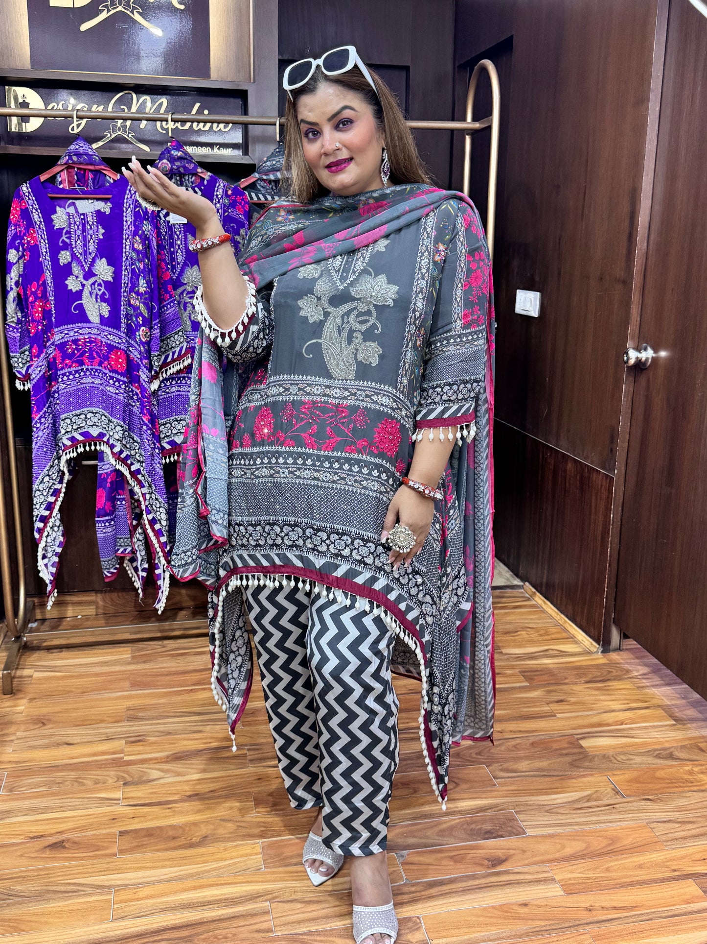Zeenat Straight-Cut Kurta Set