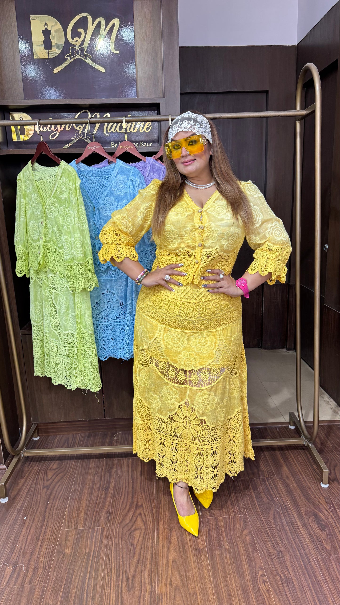 Alira (Hakoba Chikan Skirt & Top Cordset)