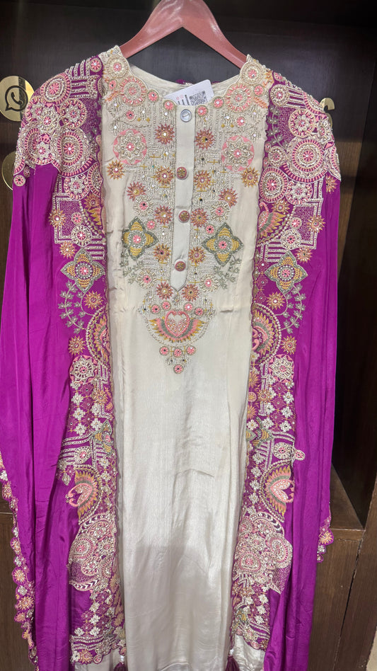 Aani (Pure Crepe 3 Piece Indo Western)