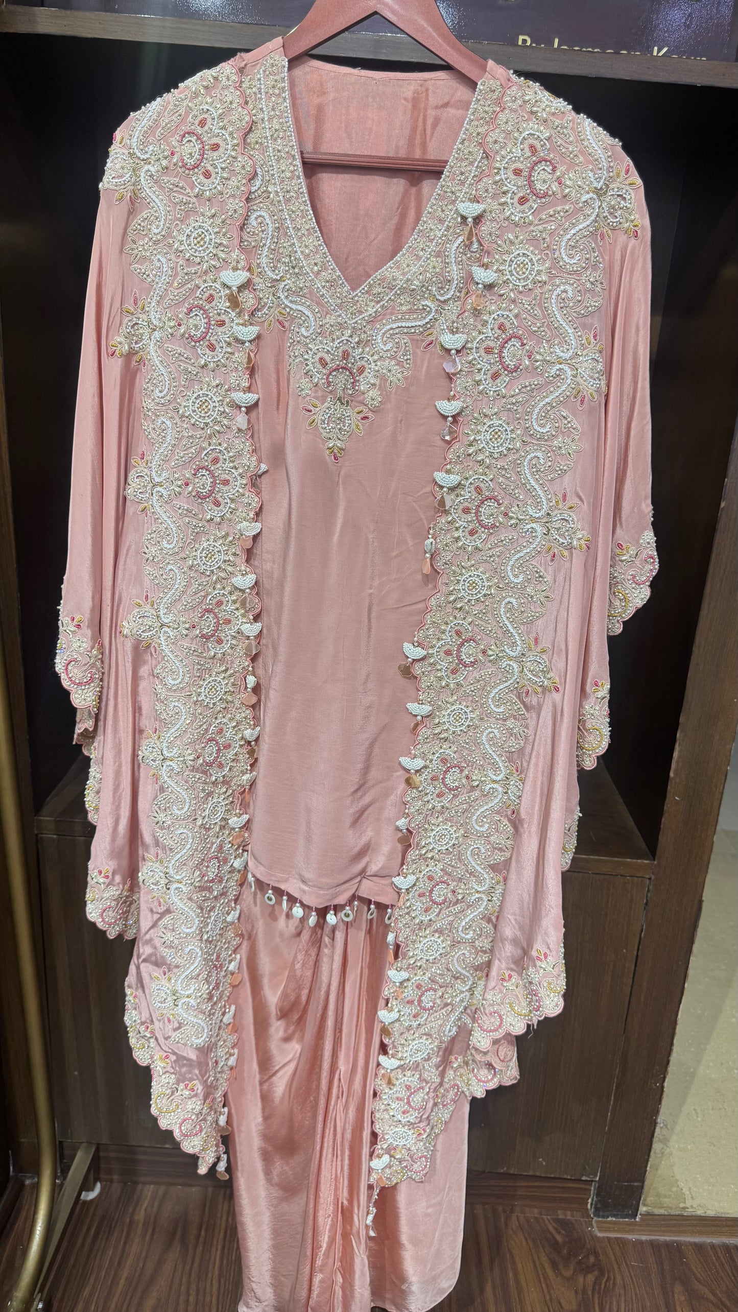 Eisha (Pure Crepe 3 Piece Indo Western)
