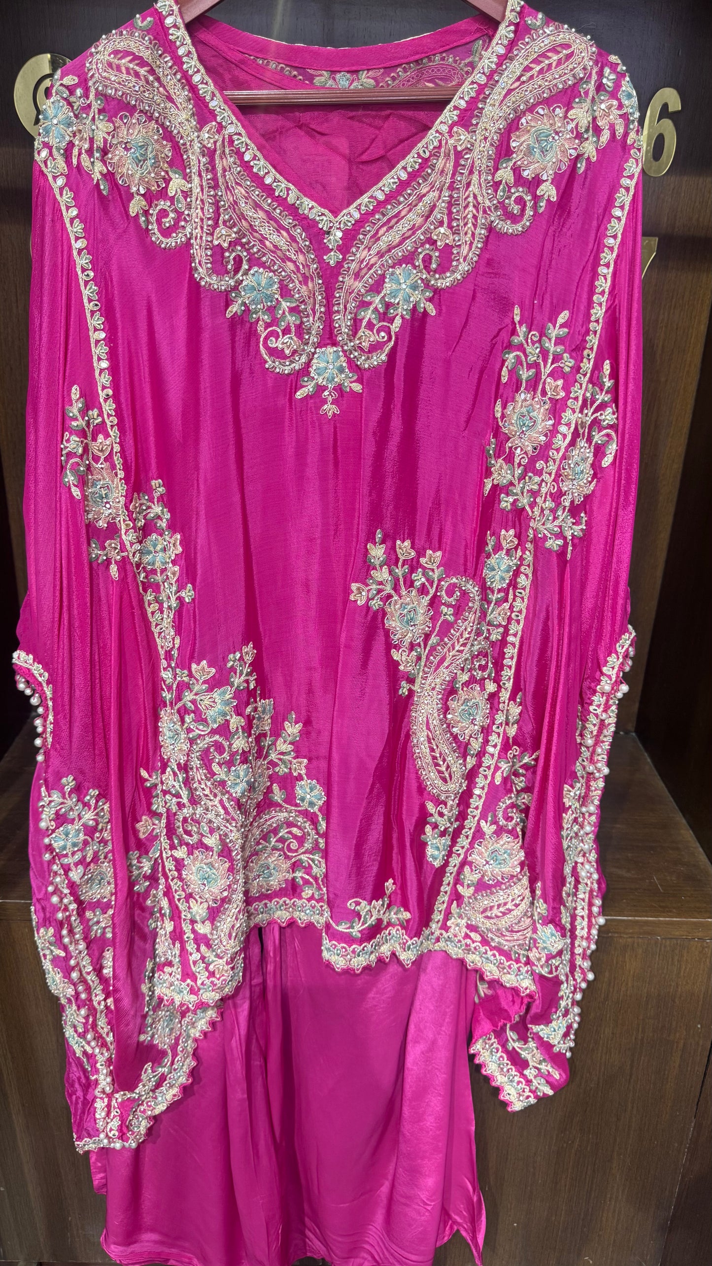 Rivsha (Pure Crepe 3 Piece Indo Western)