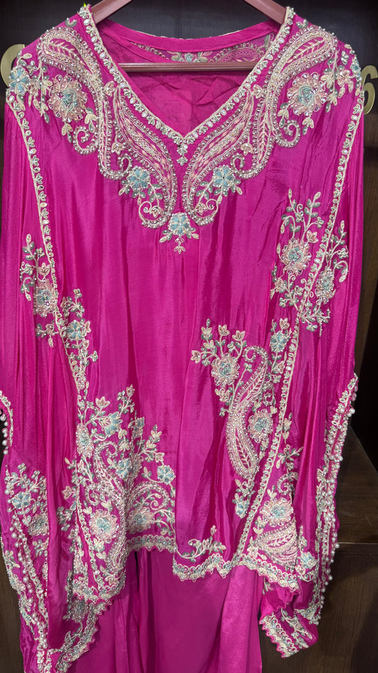 Rivsha (Pure Crepe 3 Piece Indo Western)