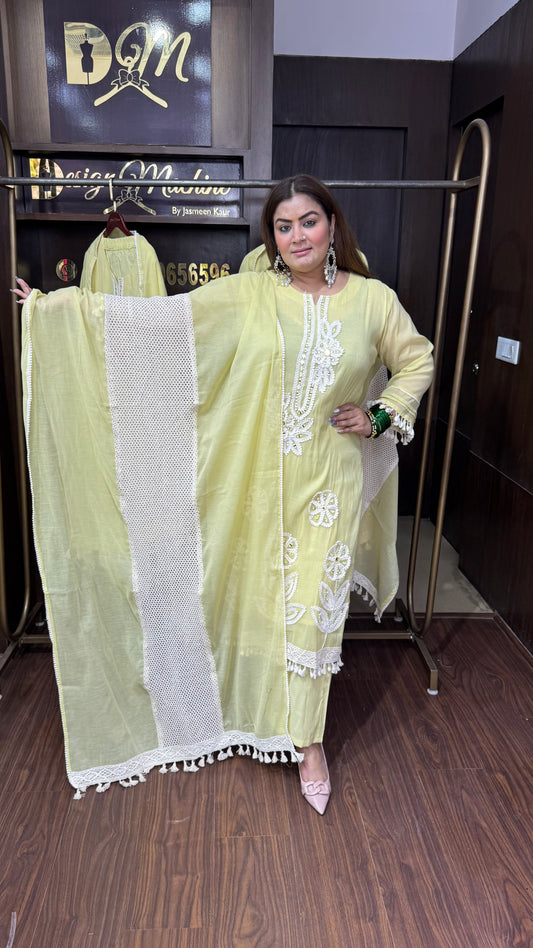Arya (Mal Cotton Stitched Suit)