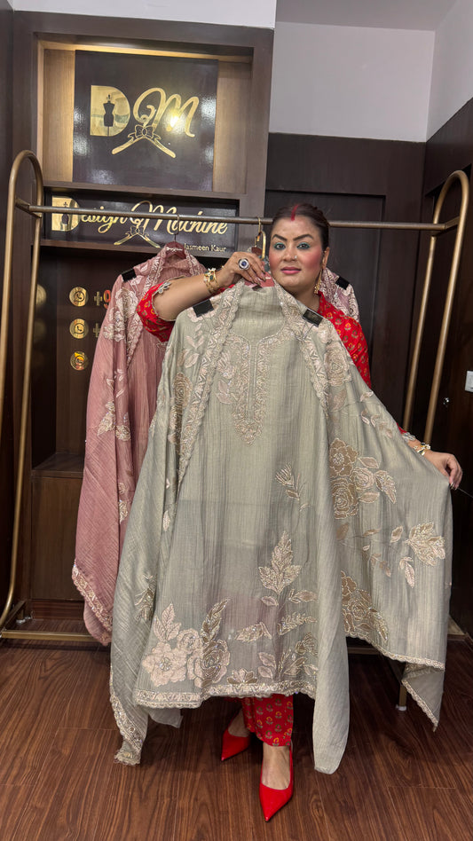 Rehnaya Pure Glass Tissue (Unstitch Suit)