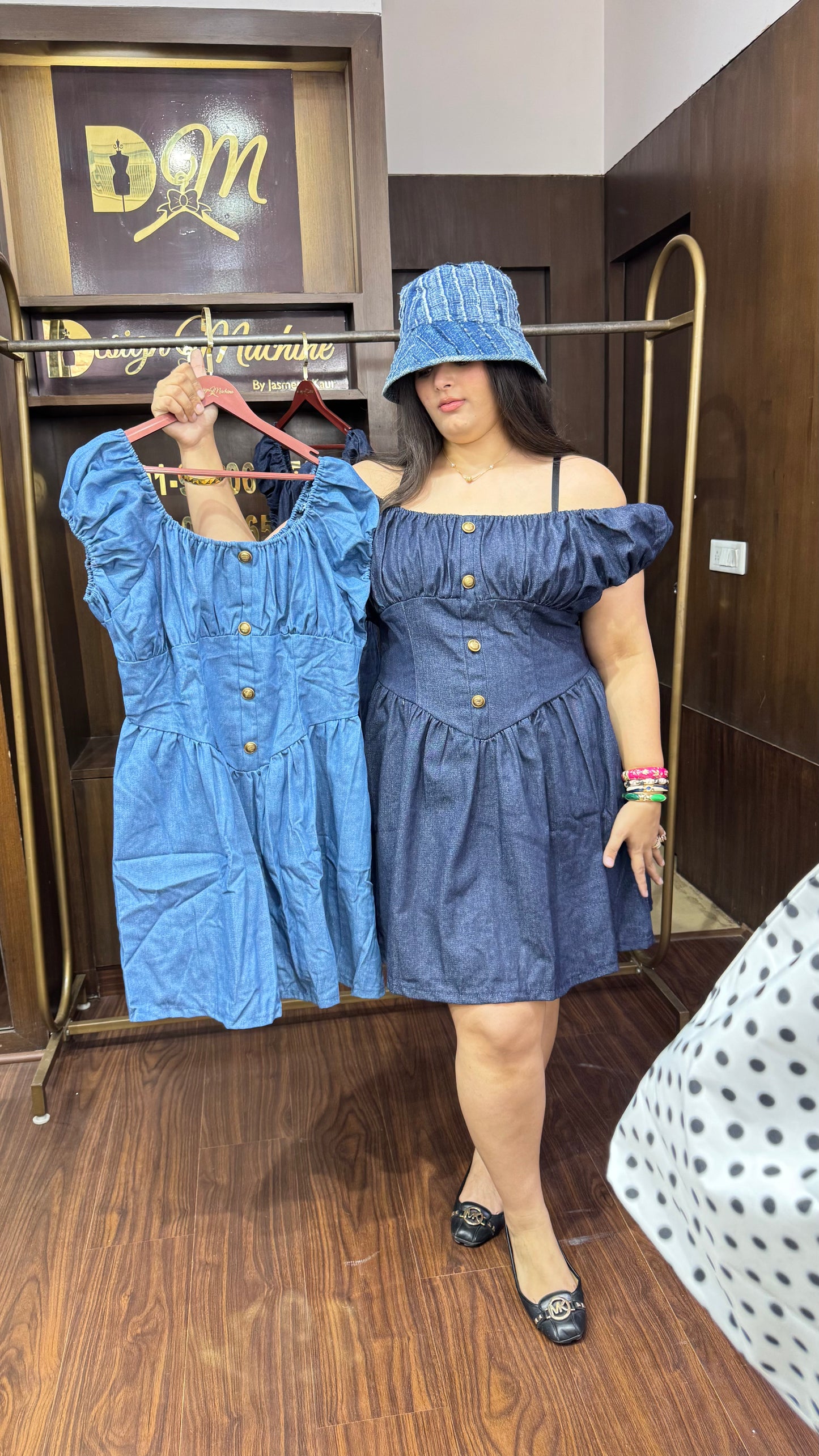 Avani (Denim Dress)