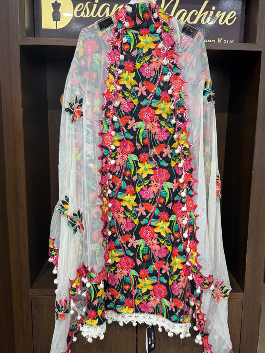 Azhyraa Pure Cotton (Unstitch Suit)