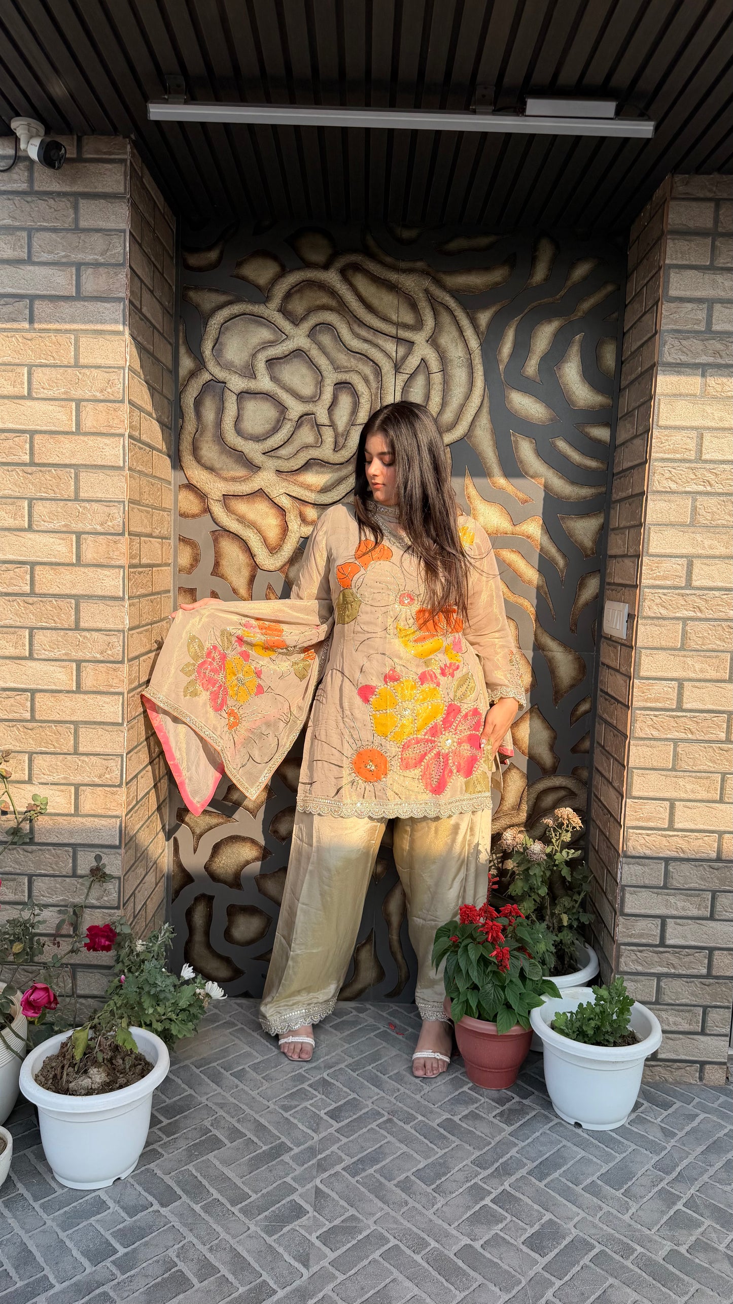 Mahira Crepe Suit