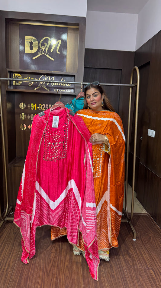 Ishika (Gajji Silk Unstitch Suit)