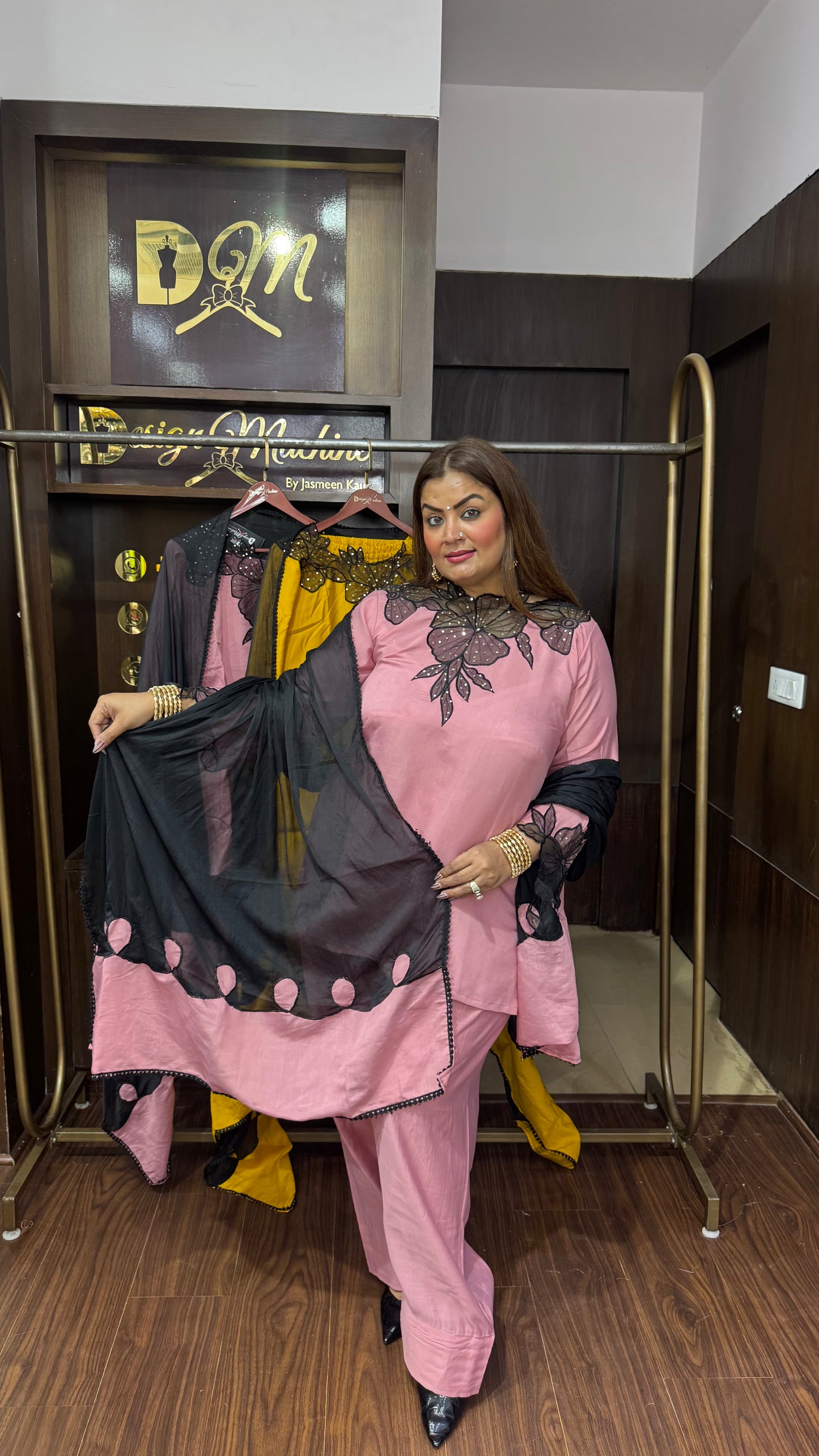 Isha (Cotton Farshi Salwar Suit)